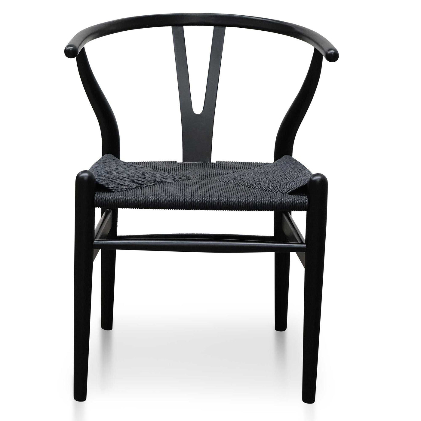 Cord Dining Chair - Full Black
