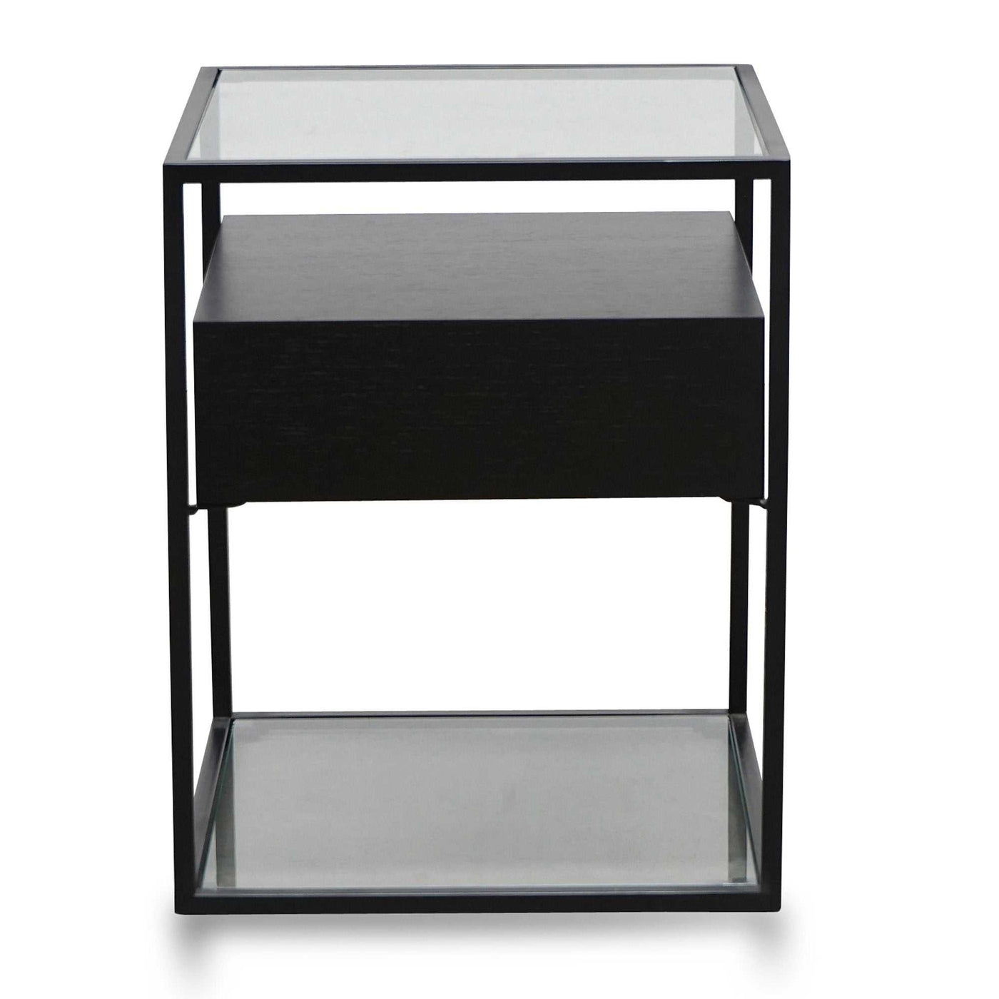 Scandinavian Side Table - Full Black