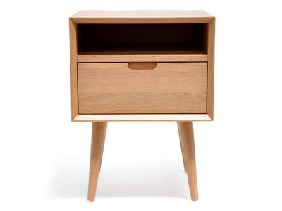 SQ Wooden Bedside Table