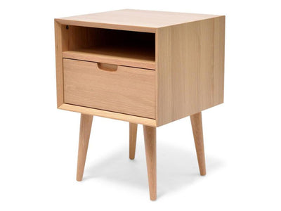 SQ Wooden Bedside Table