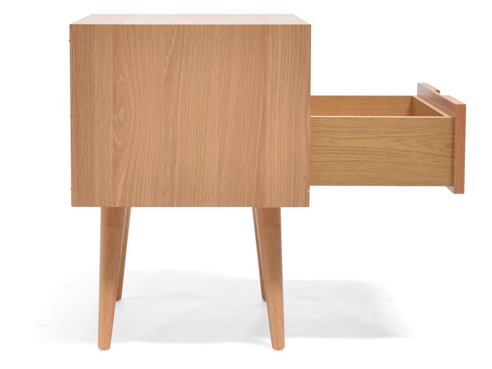 SQ Wooden Bedside Table