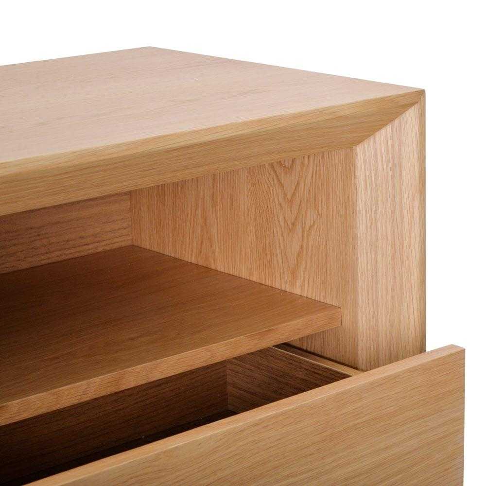 Bedside Table - Natural Oak