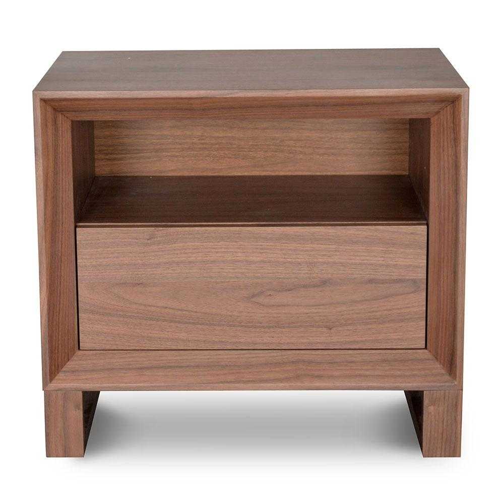 Bedside Table - Walnut