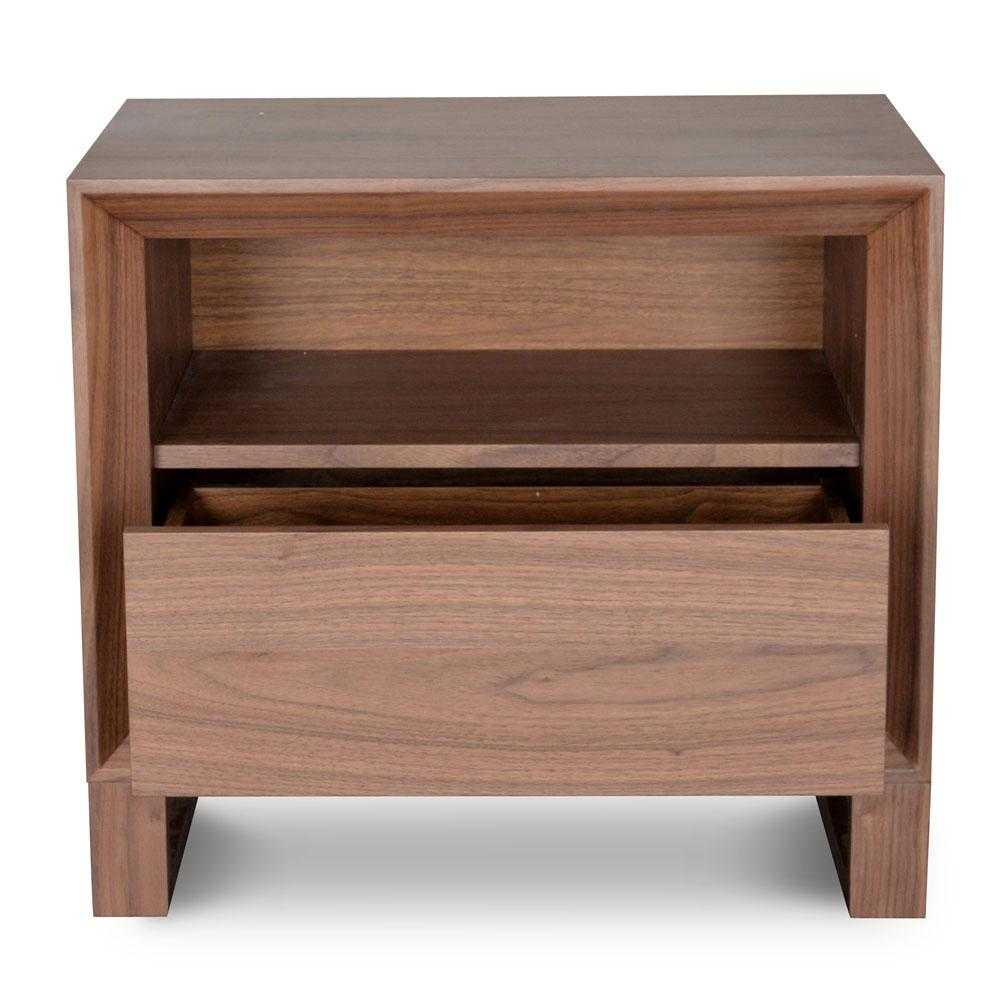 Bedside Table - Walnut