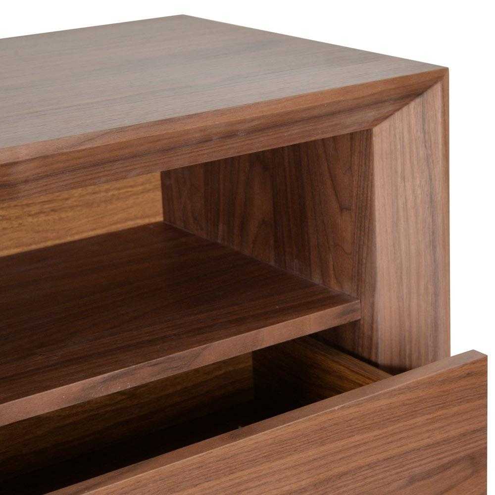 Bedside Table - Walnut