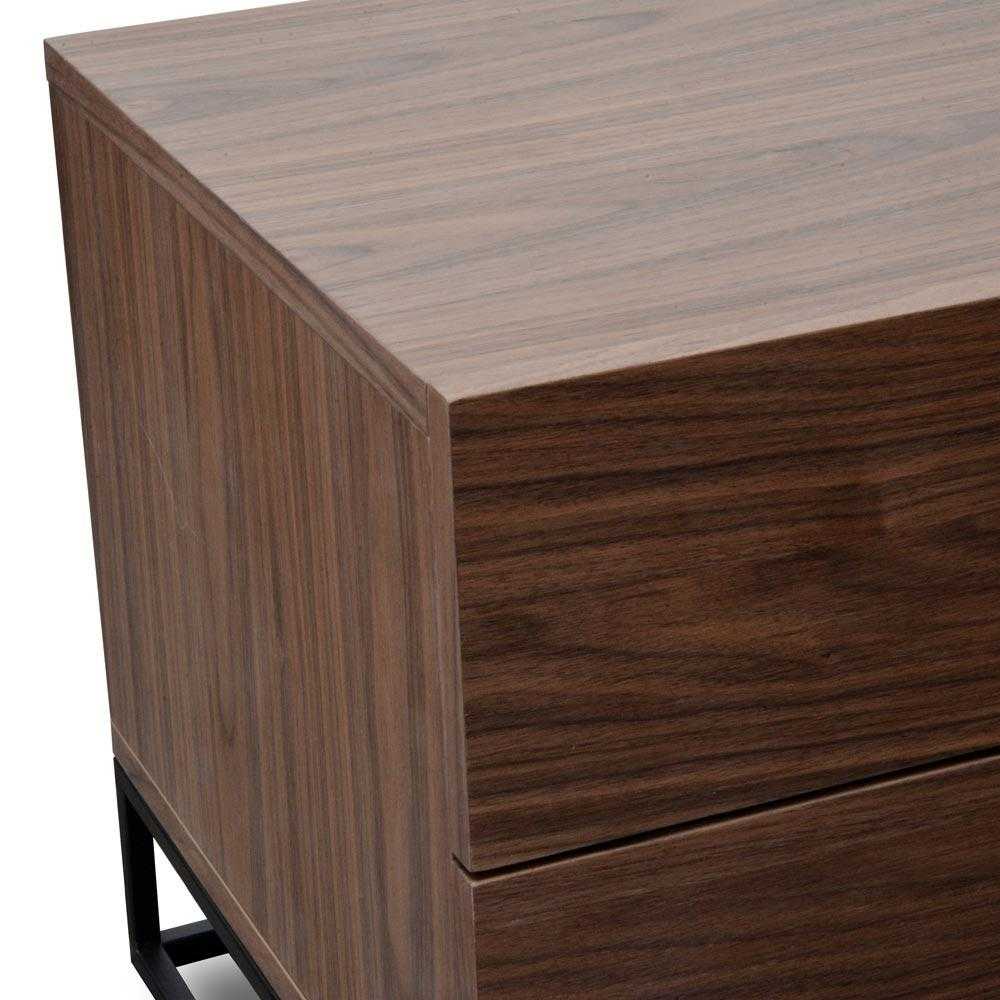 Bedside Table - Walnut