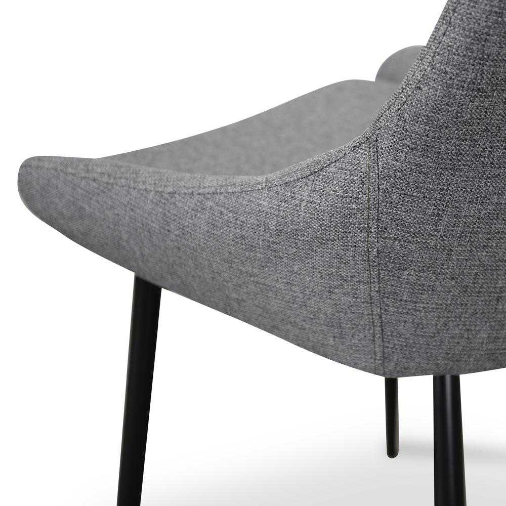 Dining Chair - Dark Grey (Set of 2)