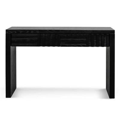 1.3m Console Table - Textured Expresso Black