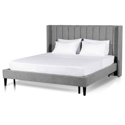 King Bed Frame - Flint Grey