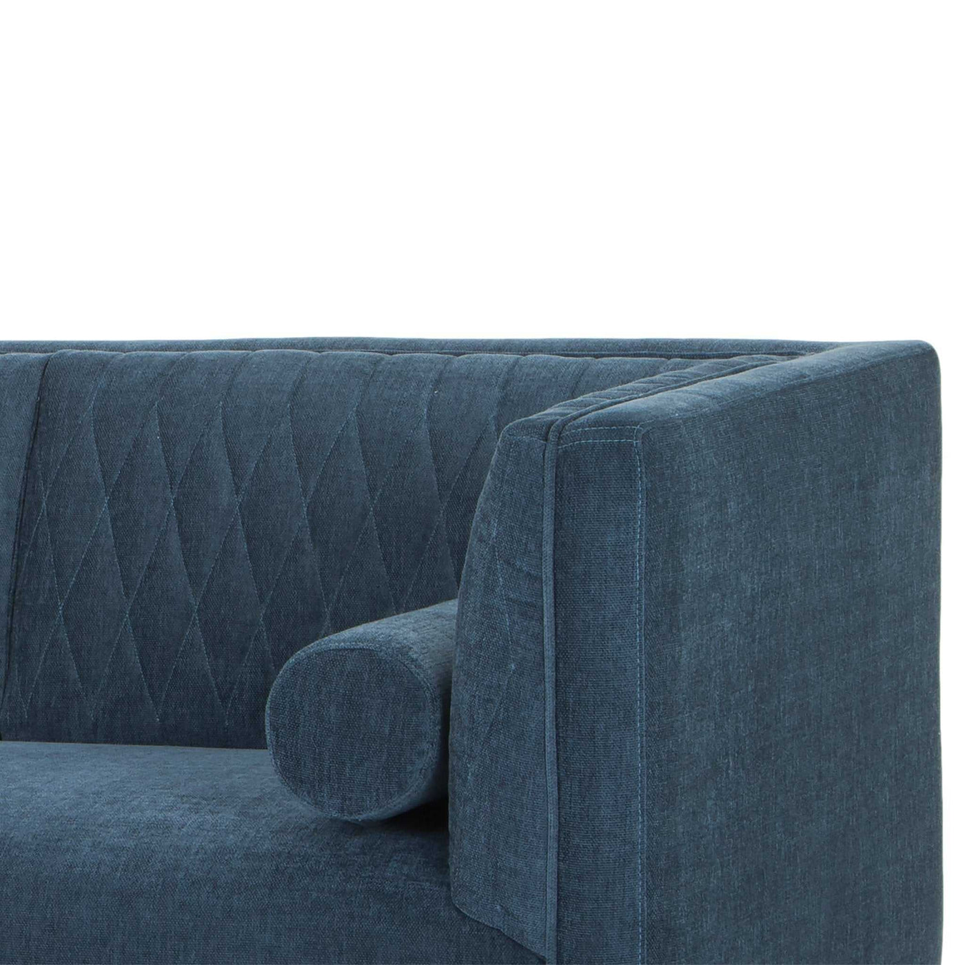 3 Seater Fabraic Sofa - Dusty Blue