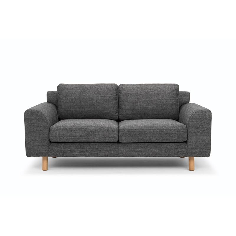 2 Seater Sofa - Metal Grey