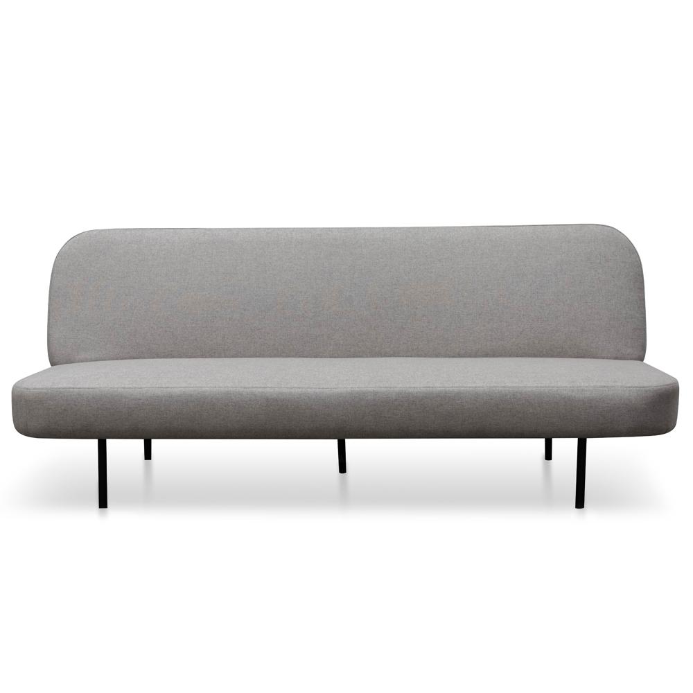 3 Seater Sofa Bed - Light Grey