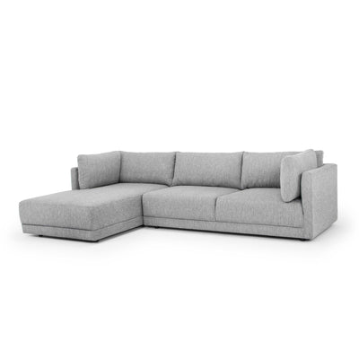 3 Seater Left Chaise Sofa - Graphite Grey