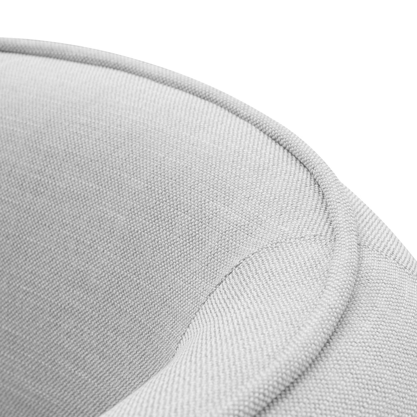 2 Seater Fabric Sofa - Light Texture Grey