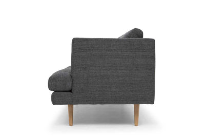 3 Seater Fabric Sofa - Metal Grey