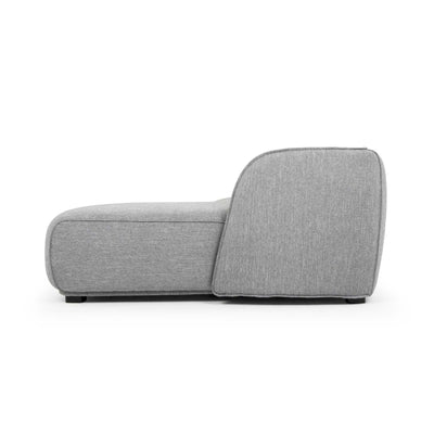 3 Seater Right Chaise Sofa - Graphite Grey