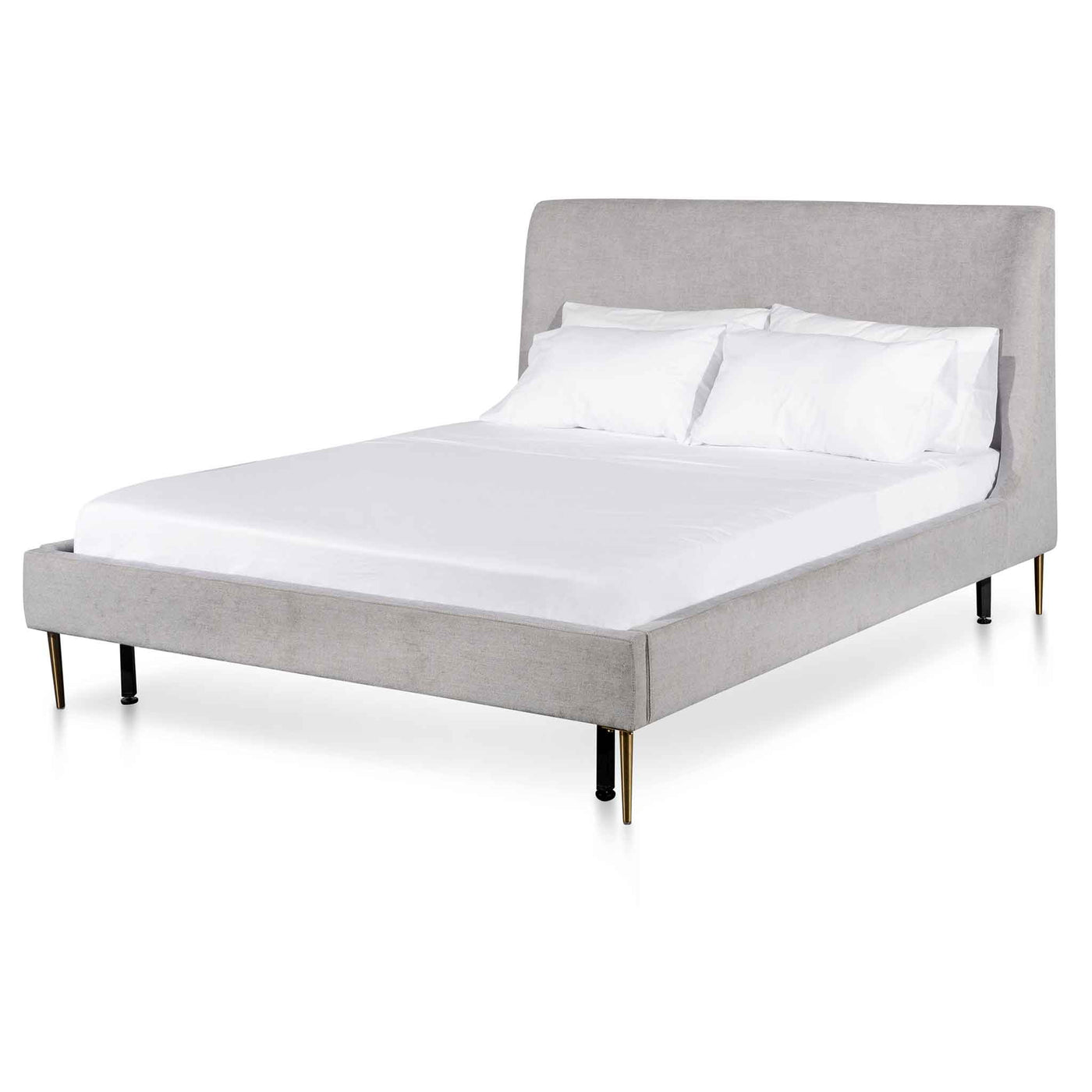 Queen Bed Frame - Comfort Grey