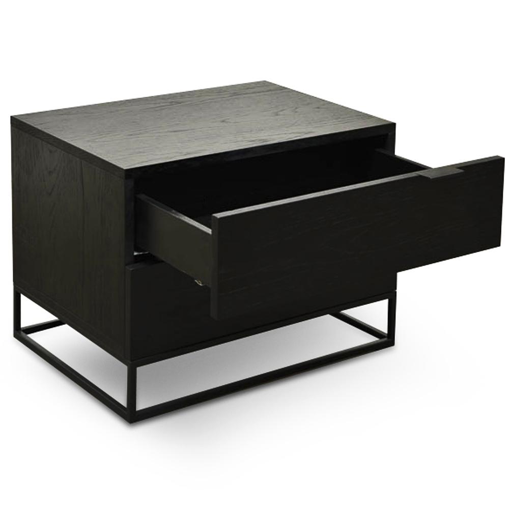 Bedside Table - Black