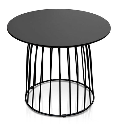 Side Table Set - Black Oak Veneer