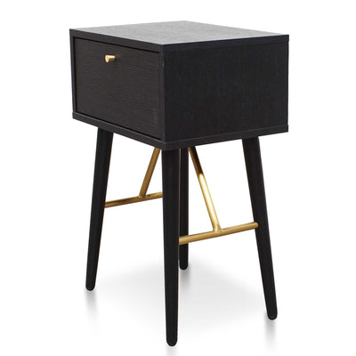 Bed Side Table - Black