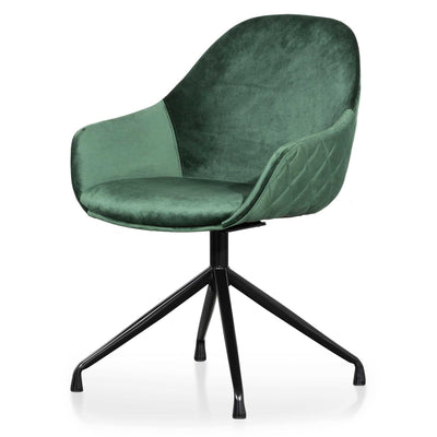 Visitor Chair - Dark Green