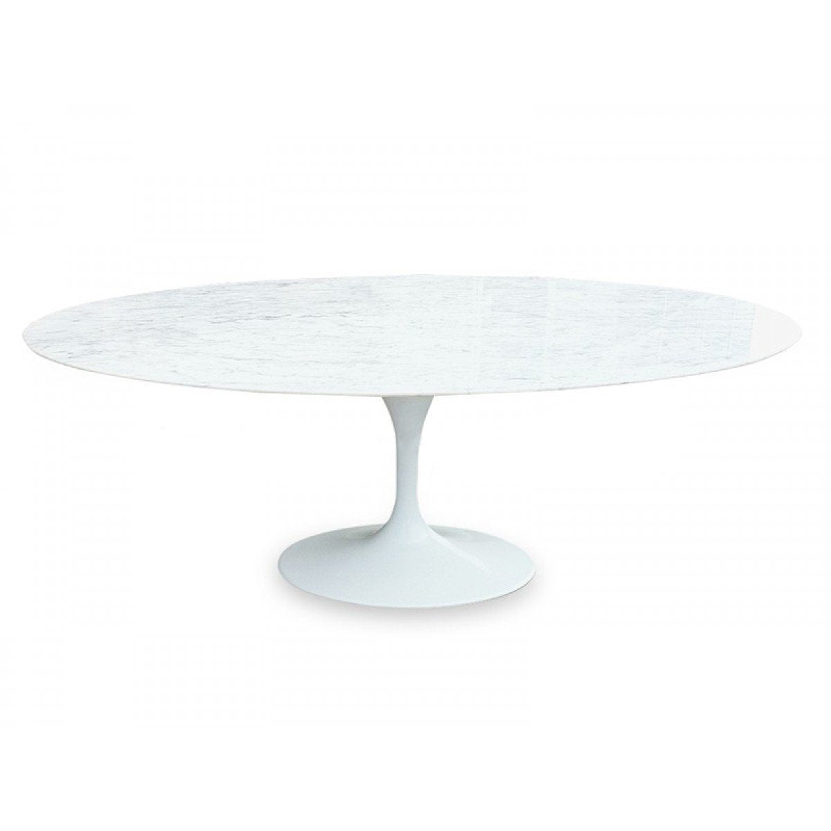 Oval 2m Marble Dining Table